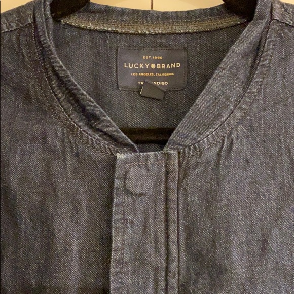 Lucky Brand Jean jacket M (used in good cond) - Picture 2 of 4